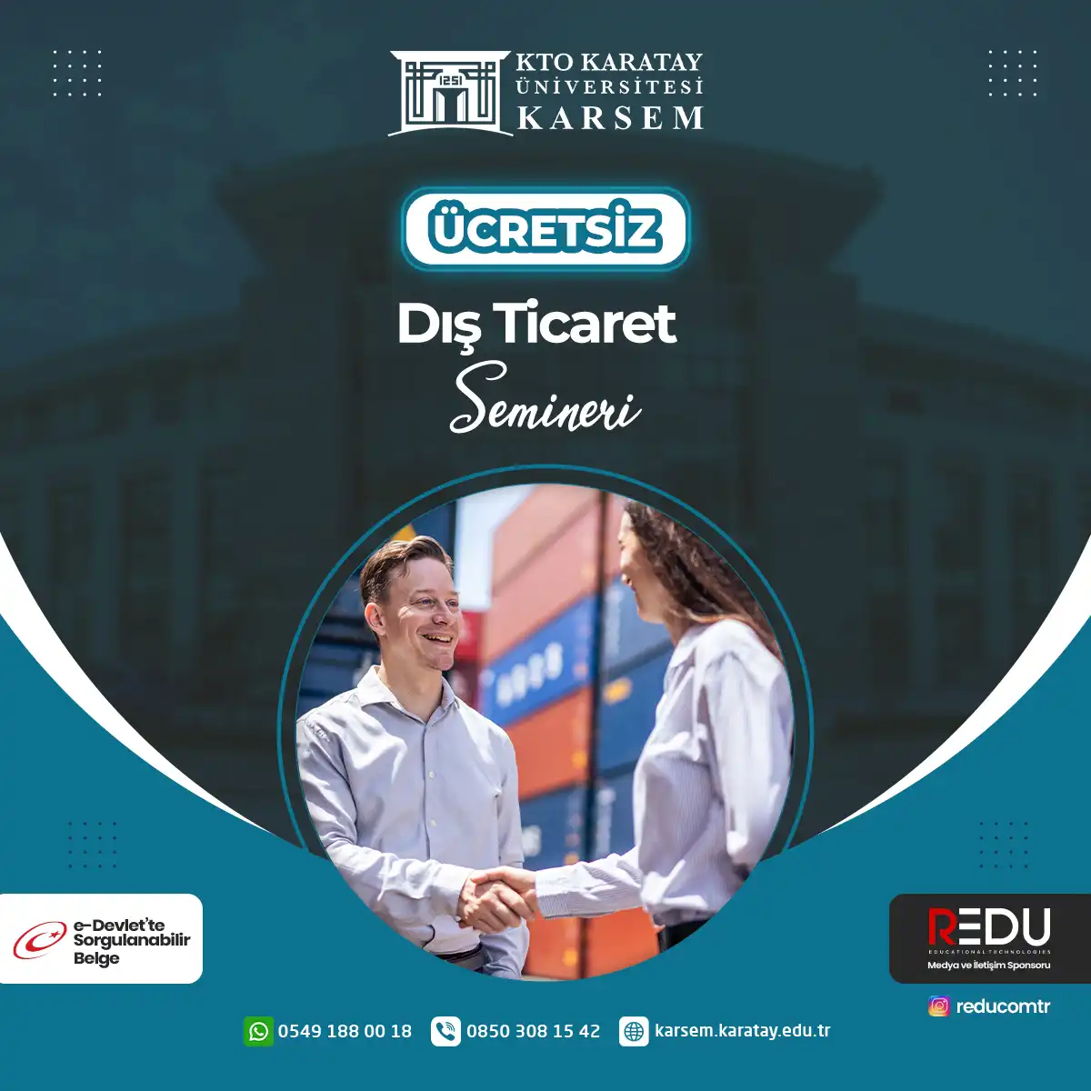 Ücretsiz - Dış Ticaret Semineri